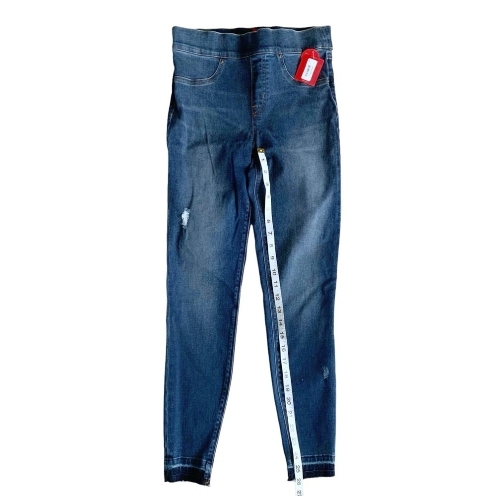 SPANX Distressed Denim Legging! Retail $128. - Picture 4 of 10